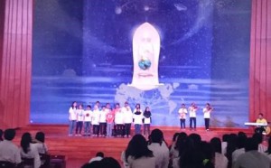 Pertunjukan para tunanetra untuk volunteer